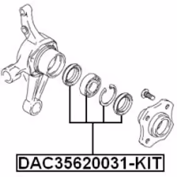 FEBEST DAC35620031-KIT not categorized