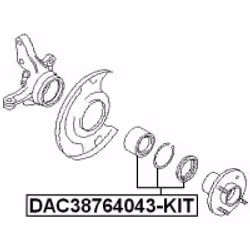 FEBEST DAC38764043-KIT not categorized - Additional view 2