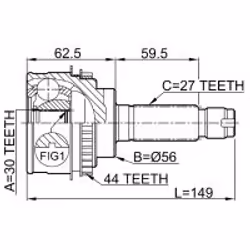 FEBEST 0810-026A44 not categorized