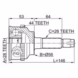 FEBEST 0510-034A44 not categorized
