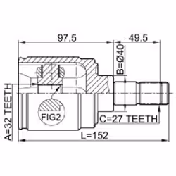 FEBEST 0311-CRVATRH not categorized