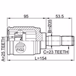 FEBEST 0311-CRVRR not categorized