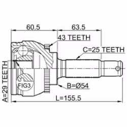 FEBEST 0410-DA2A43 not categorized