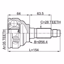 FEBEST 0510-MPVLW3 not categorized - Additional view 2