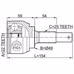 FEBEST 0210-C11X not categorized - Additional view 2