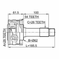 FEBEST 1610-460A54 not categorized