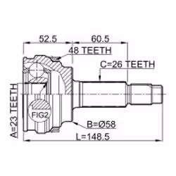 FEBEST 0110-077A48 not categorized - Additional view 2