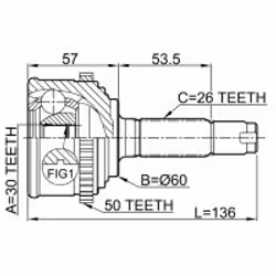 FEBEST 0310-CF4A50 not categorized