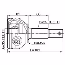 FEBEST 0210-J1020 not categorized - Additional view 2