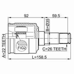 FEBEST 2211-SPAMTLH not categorized
