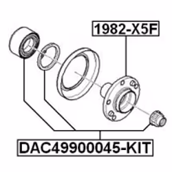 FEBEST DAC49900045-KIT not categorized