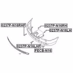 FEBEST 0237P-N16LH not categorized