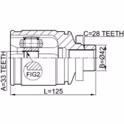 FEBEST 0411-CU20RH not categorized
