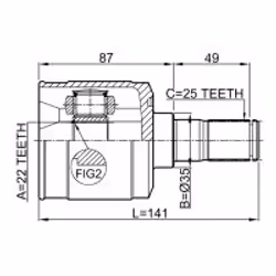 FEBEST 1211-ACCMT not categorized