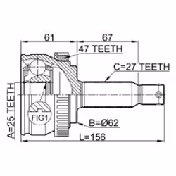 FEBEST 1210-NFA47 not categorized