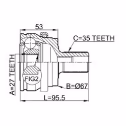 FEBEST 1610-203 not categorized