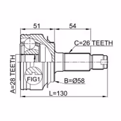 FEBEST 0310-FDAT not categorized