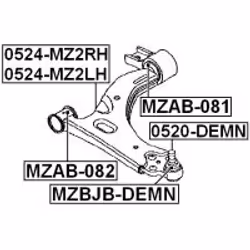 FEBEST 0524-MZ2LH not categorized