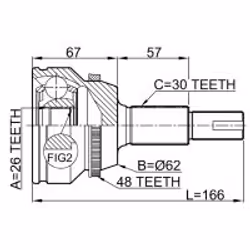 FEBEST 0110-GSV40A48 not categorized