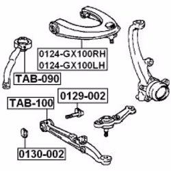 FEBEST 0124-GX100LH