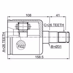 FEBEST 2711-S40IILH not categorized