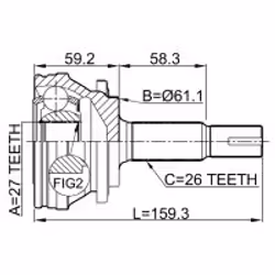 FEBEST 0110-ACA30 not categorized