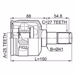 FEBEST 1211-TUC20LH not categorized - Additional view 2