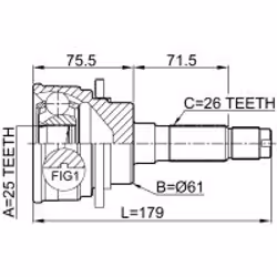 FEBEST 0510-B25 not categorized