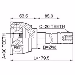 FEBEST 0710-034 not categorized