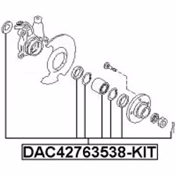 FEBEST DAC42763538-KIT not categorized - Additional view 2
