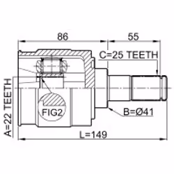 FEBEST 2211-CERII16 not categorized