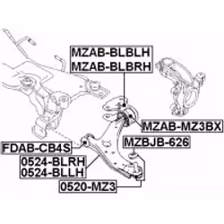 FEBEST MZAB-BLBLH not categorized - Additional view 2