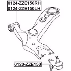 FEBEST 0124-ZZE150RH not categorized