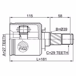 FEBEST 0211-J32LH not categorized - Additional view 2