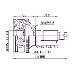 FEBEST 0510-MPVLW3A44 not categorized