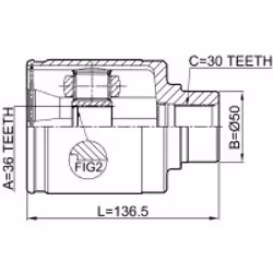 FEBEST 0211-Z50RH not categorized