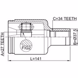 FEBEST 1611-220LH not categorized - Additional view 2