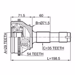 FEBEST 2810-DRUSA54 not categorized