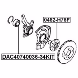 FEBEST DAC40740036-34KIT not categorized