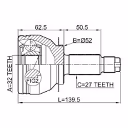 FEBEST 0810-B13MT not categorized