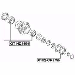 FEBEST KIT-HDJ100 not categorized