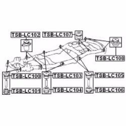 FEBEST TSB-LC100 not categorized - Additional view 2