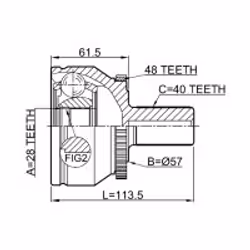 FEBEST 2710-XC90A48 not categorized