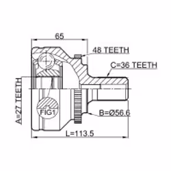 FEBEST 2710-V70A48 not categorized