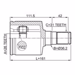 FEBEST 2111-CA223LH not categorized