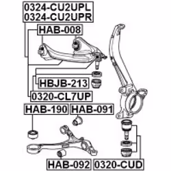 FEBEST 0324-CU2UPL not categorized - Additional view 2