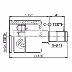 FEBEST 2311-TATLH not categorized - Additional view 2