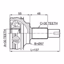 FEBEST 0110-GRX125 not categorized