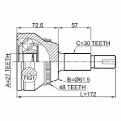 FEBEST 0110-GSL20A48 not categorized