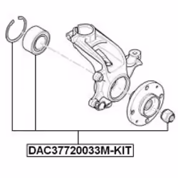 FEBEST DAC37720033M-KIT not categorized - Additional view 2